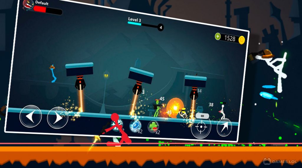 Download Stickman Fighter Infinity - Super Action Heroes on PC with MEmu