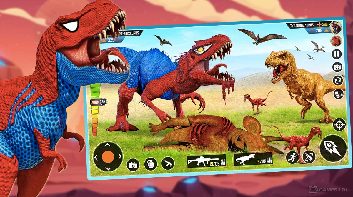 wild dino hunting free pc download