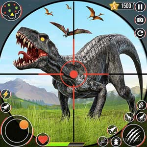 Play Wild Dino Hunting Gun Games on PC