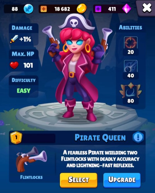Heroes vs Hordes Pirate Queen