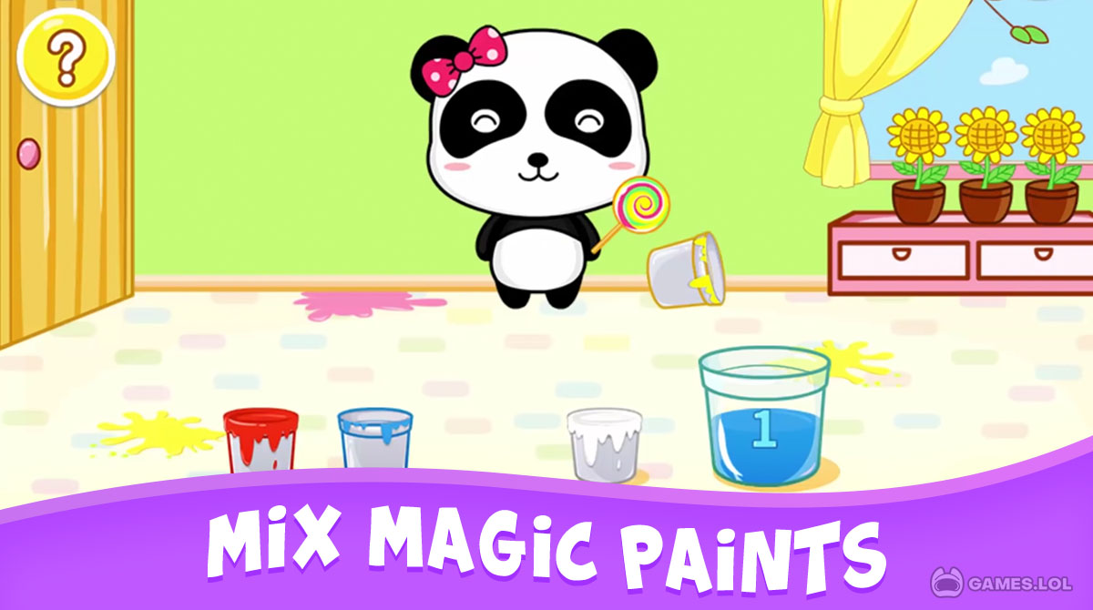 baby panda s color mixing pc download