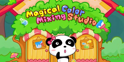 Play Baby Panda’s Color Mixing on PC