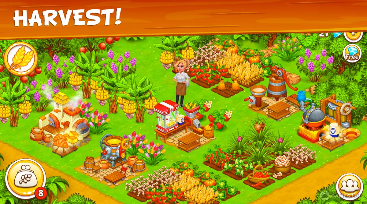 farm island gameplay on pc