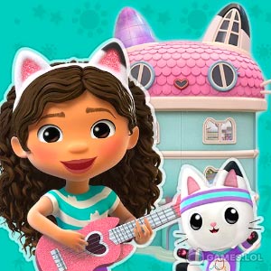 Play Gabbys Dollhouse: Games & Cats on PC
