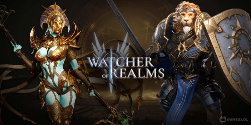 Mainkan Watcher of Realms di PC