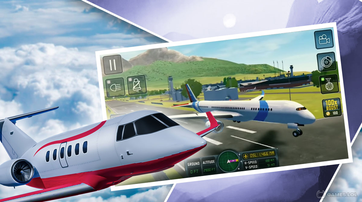 airplane game simulator free pc download