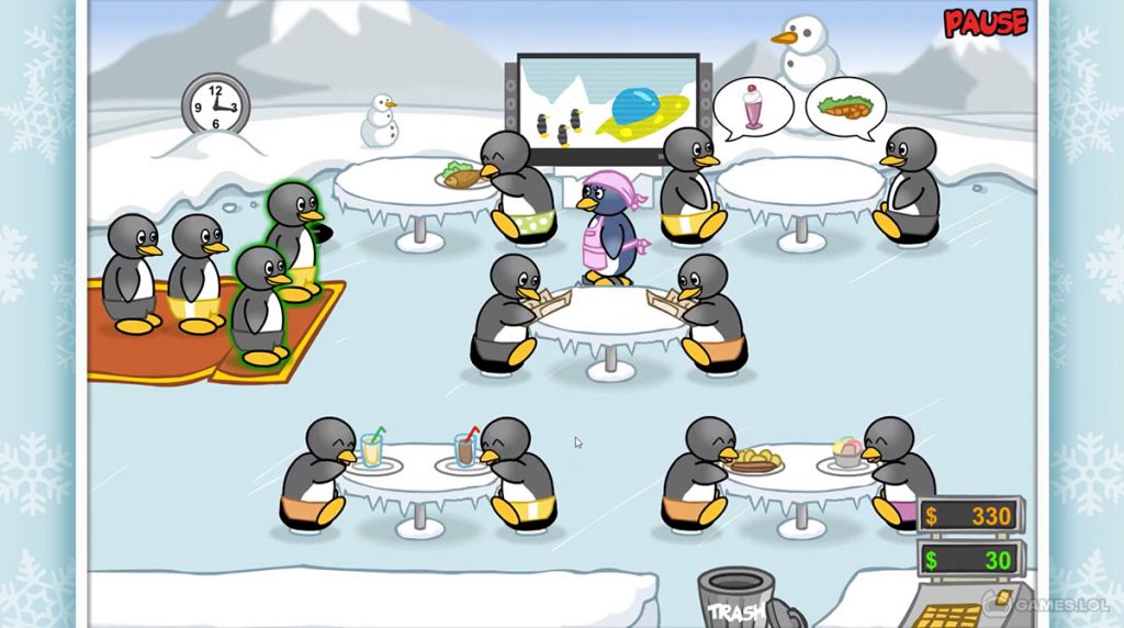 Penguin Diner 2 - online game