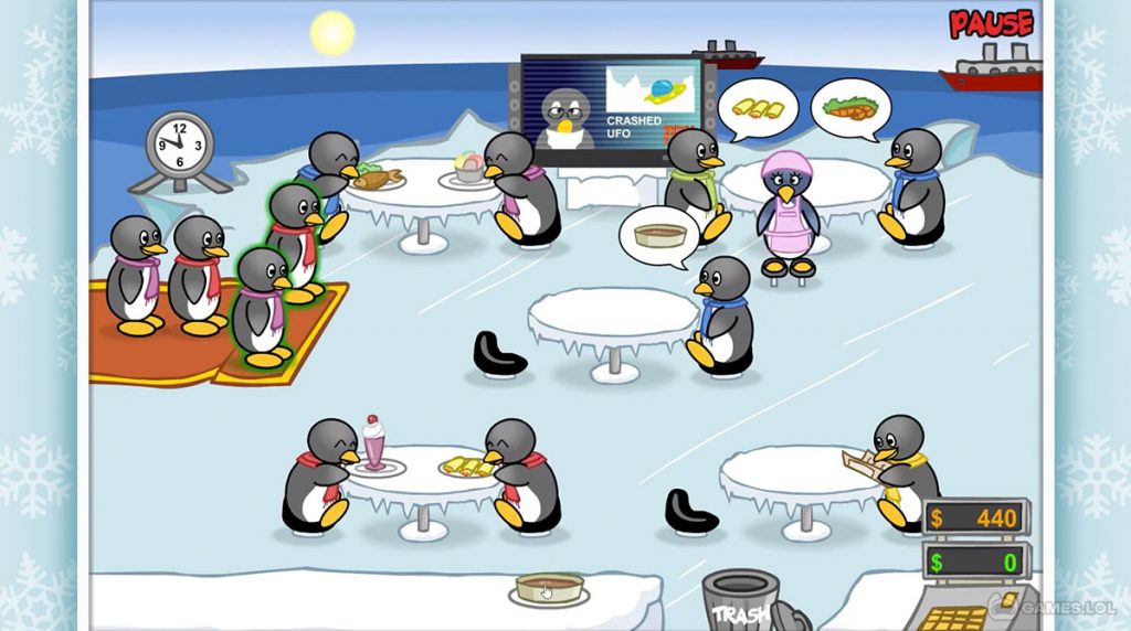 Penguin Diner 2  Play Now Online for Free 