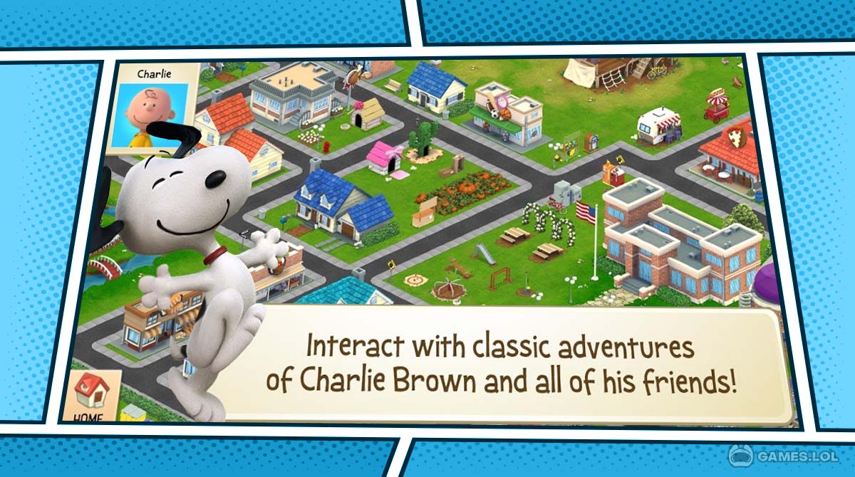 snoopy s town tale gameplay on pc