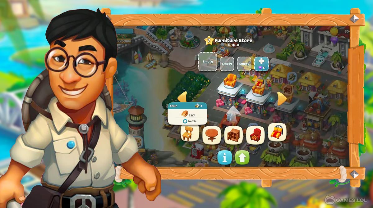 trade island gameplay on pc