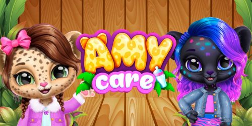 Play Amy Care – My Leopard Baby on PC