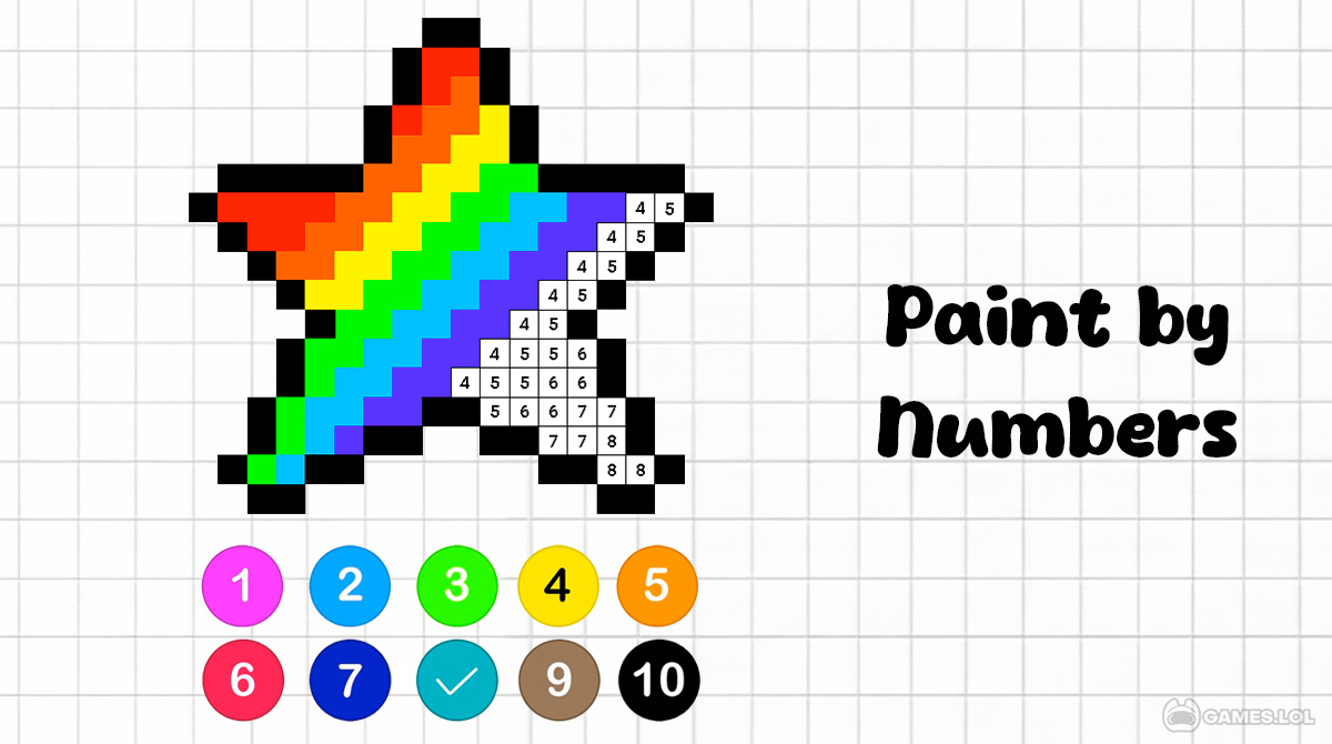 color by number no draw free pc download