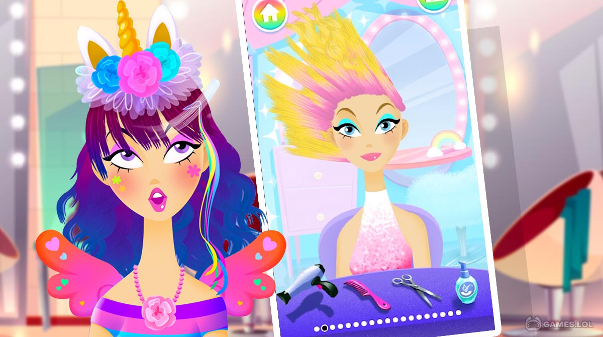 girls hair salon for pc