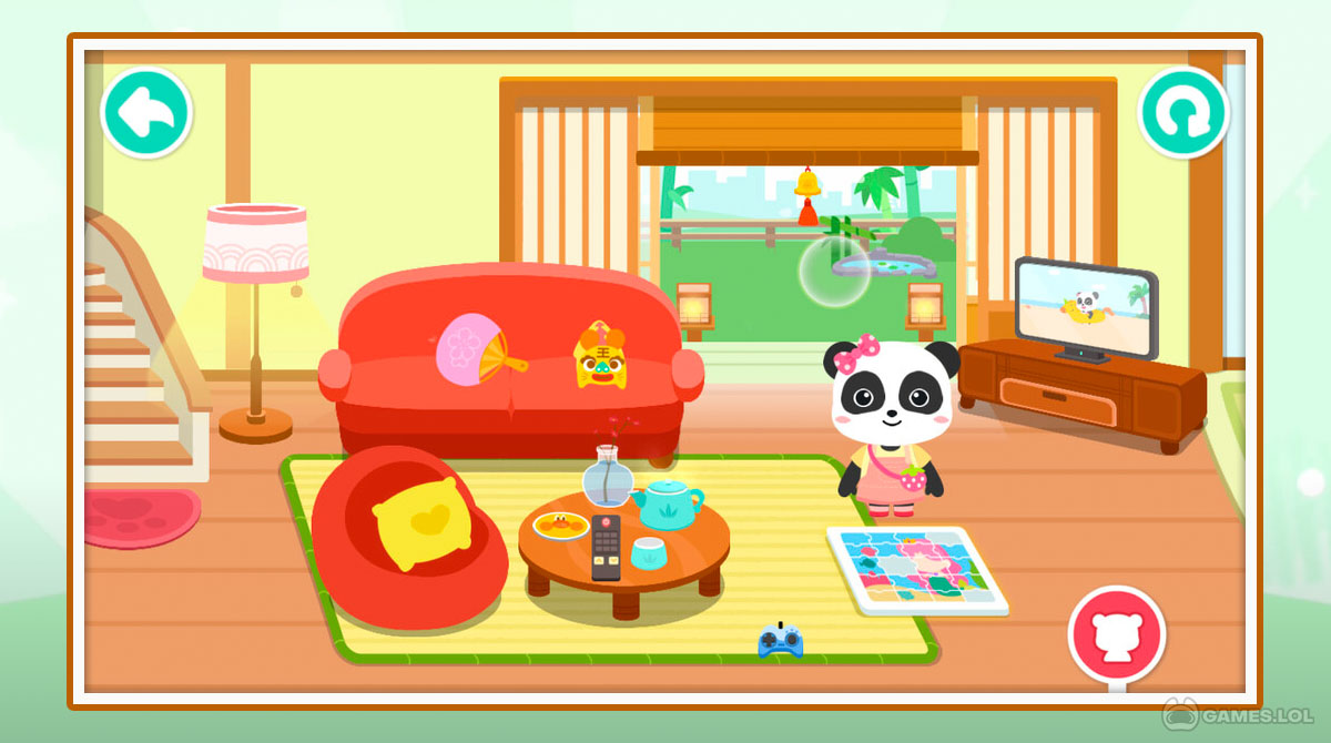 panda games town home free pc download