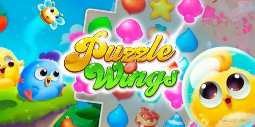 Play Puzzle Wings: match 3 games on PC