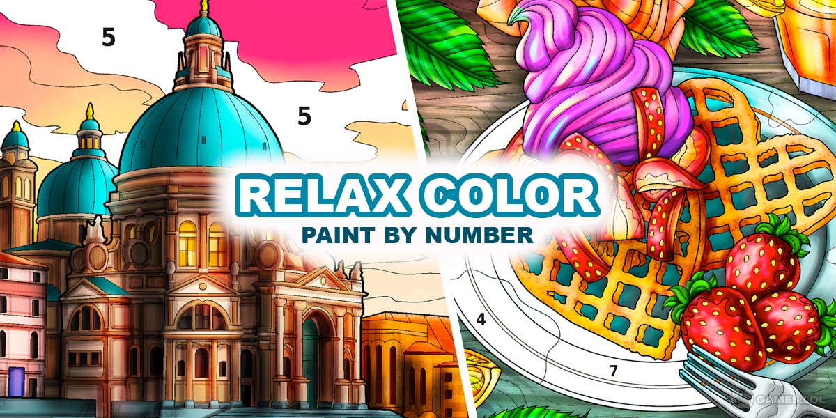 Relax Color Paint by Number Download & Play for Free Here