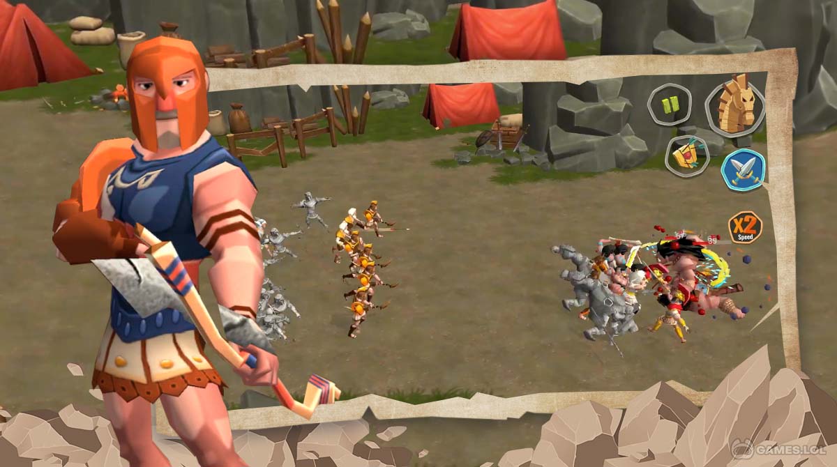 trojan war gameplay on pc