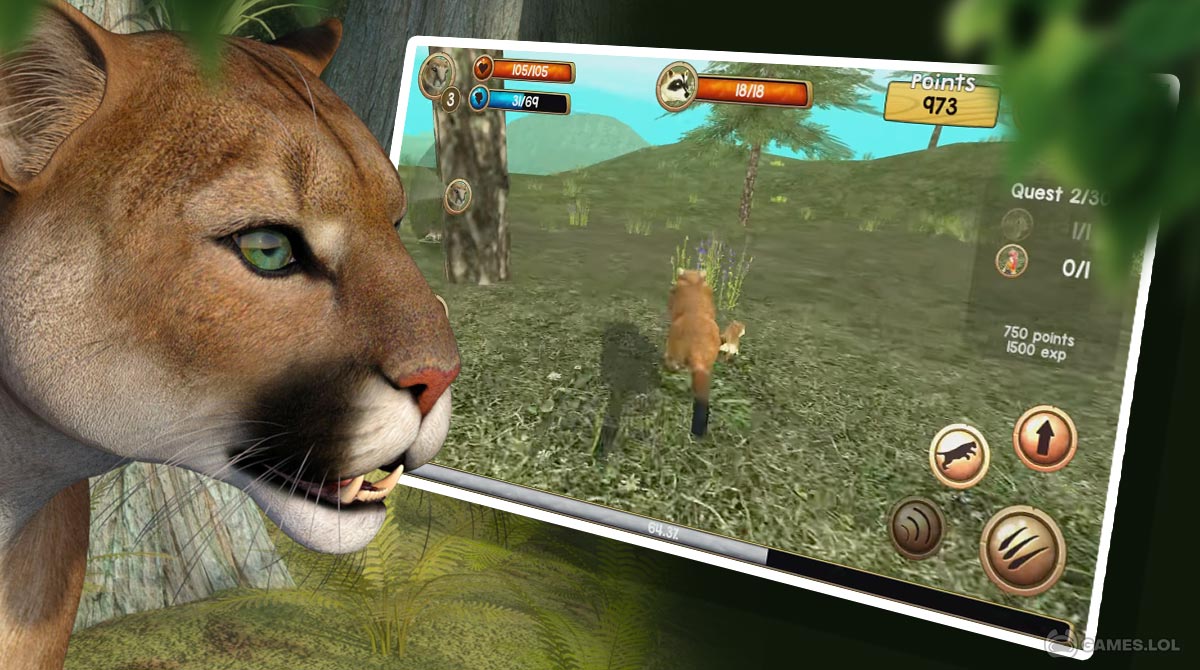 wild cougar gameplay on pc