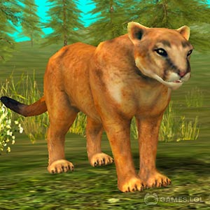 Play Wild Cougar Sim 3D on PC