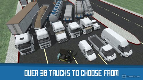 cargo transport simulator gameplay on pc