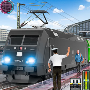 Play City Train Driver- Train Games on PC