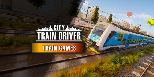 Play City Train Driver- Train Games on PC