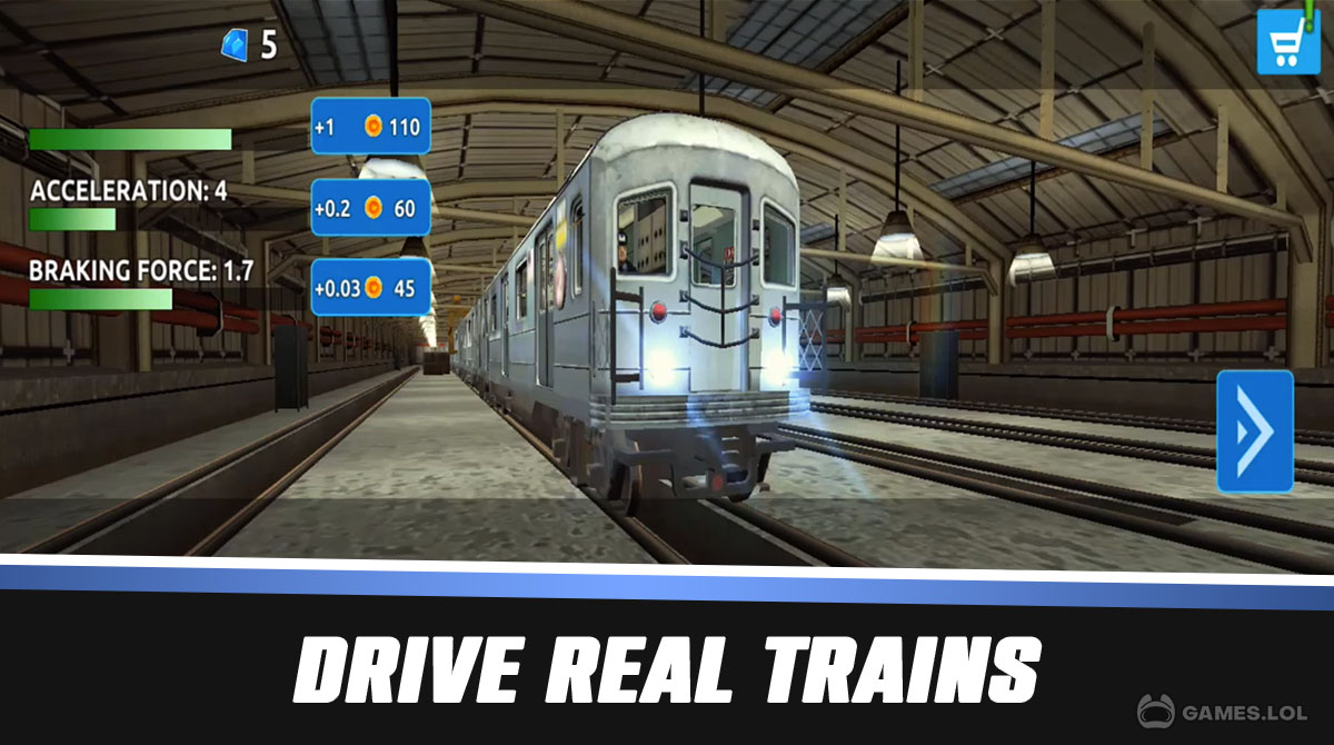 subway train simulator free pc download