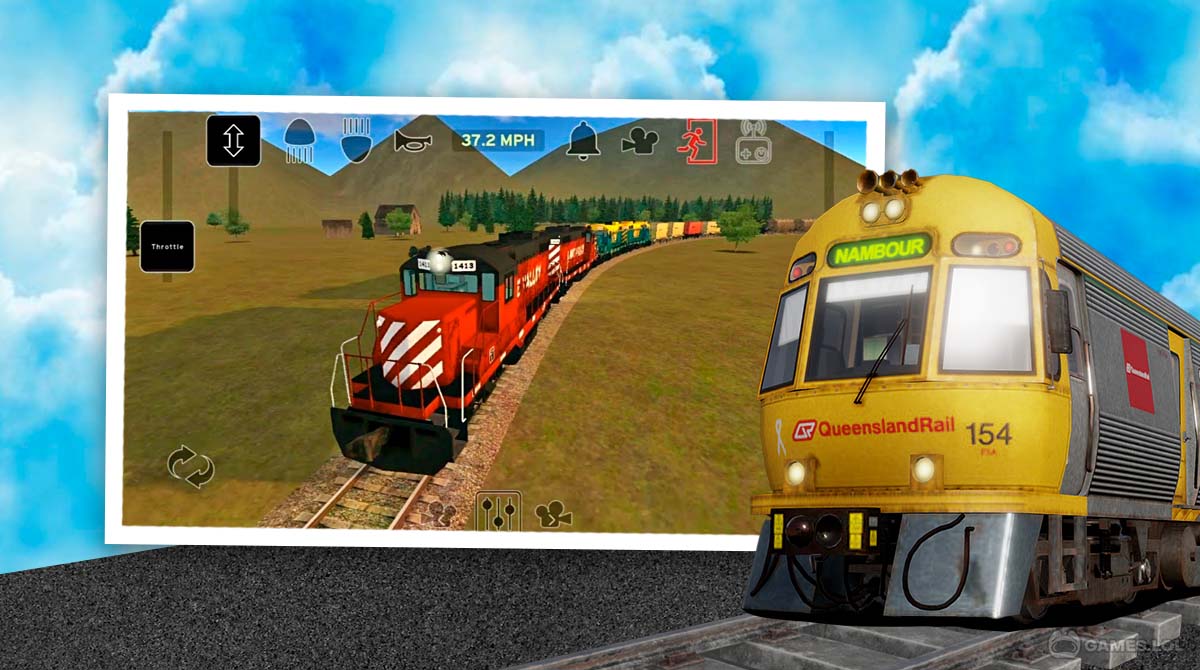 train and railyard gameplay on pc