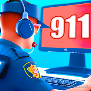 911 emergency dispatcher on pc