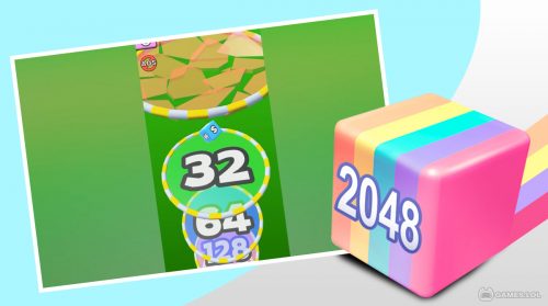 jelly run 2048 gameplay on pc