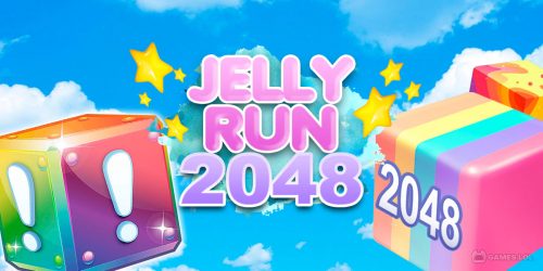 Play Jelly Run 2048 on PC