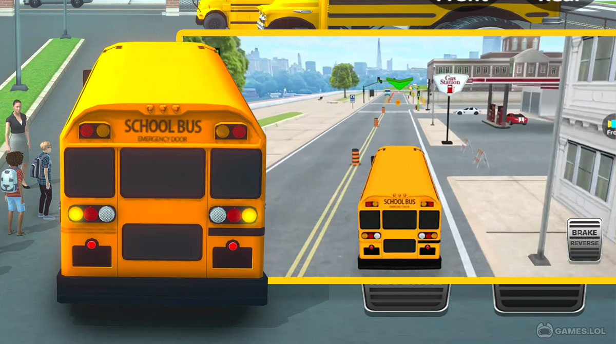 school bus simulator driving for pc