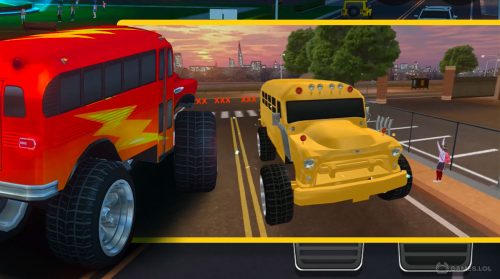 school bus simulator driving gameplay on pc